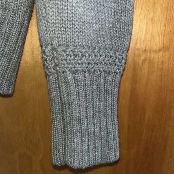 Ralph Lauren Men’s Luxury Shawl Collar Pullover Grey L NWOT - Picture 7 of 8